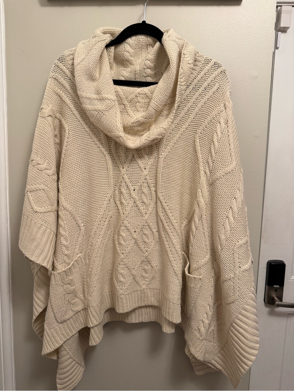 BCBG Maxazria Poncho Taupe